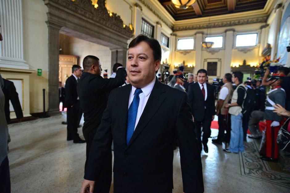 Vladimir Aguilar tomó posesión como magistrado de la CSJ en octubre de 2014, antes se desempeñó como Procurador General de la Nación. (Foto: Archivo/Soy502)&nbsp;