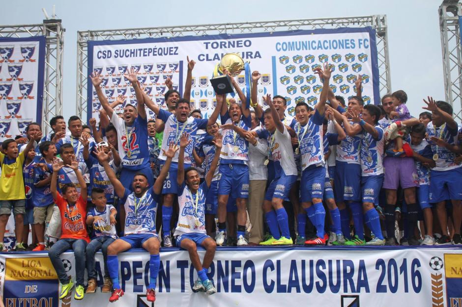 Suchi se consagró campeón y tendrá derecho de jugar la Liga de Campeones de Concacaf. (Foto: Luis Barrios/Soy502)