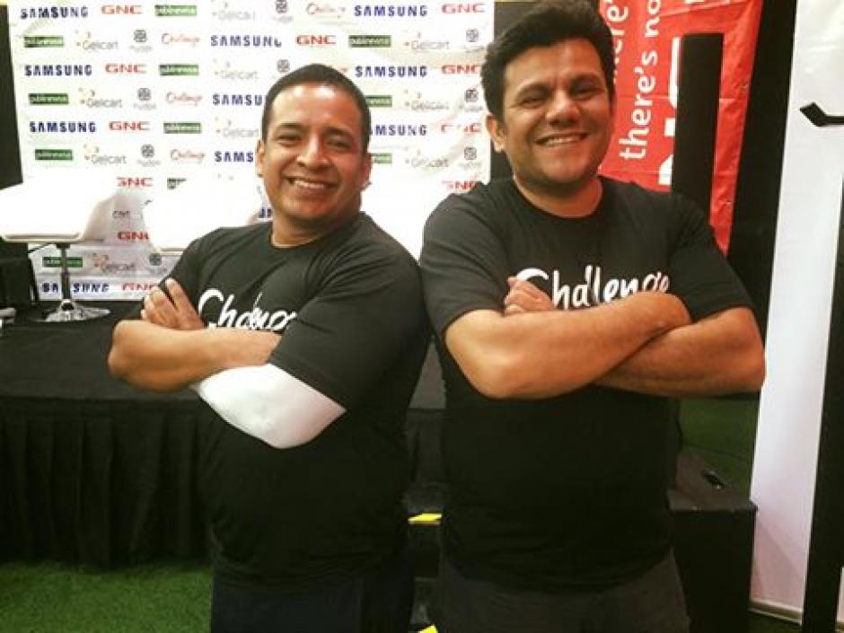 Am&iacute;lcar Montejo y Ronald MacKay aceptaron el reto de bajar de peso en ocho semanas, &iquest;lo lograr&aacute;n?. (Foto: Word Gym) 