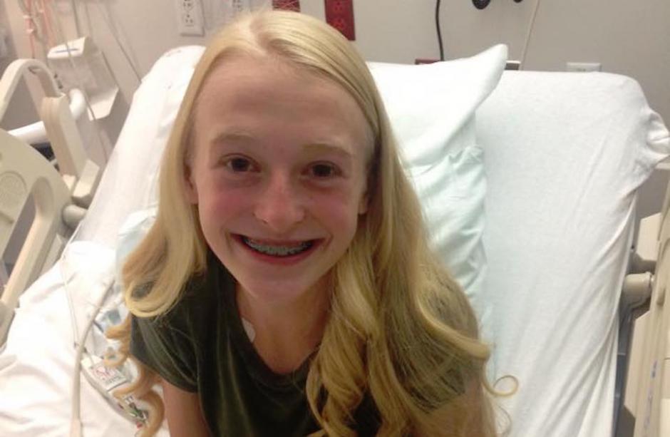 Macey Wright tiene 14 a&ntilde;os y naci&oacute; con una anomal&iacute;a cardiaca cong&eacute;nita. (Foto: Facebook, Macey's New Heart)