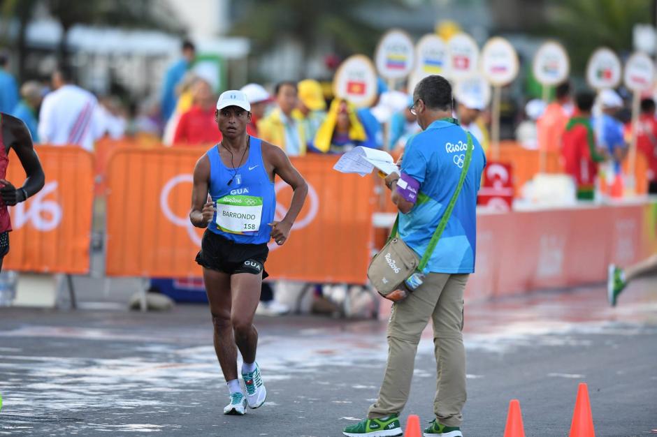 Erick Barrondo lleg&oacute; en el puesto 50, en la prueba de 20 kil&oacute;metros. (Foto: Sergio Mu&ntilde;oz/Enviado ACD)