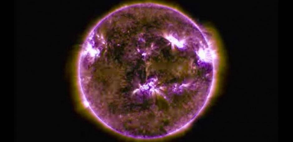 La NASA film&oacute; al sol por cinco a&ntilde;os para luego comprimirlo todo en un time-lapse de 3 minutos.