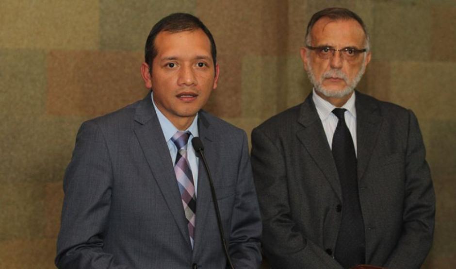 El Ministro de Gobernación se reunió esta tarde con el titular de Cicig, Iván Velásquez, para buscar el fortalecimiento del Sistema Penitenciario. (Foto: Ministerio de Gobernación)