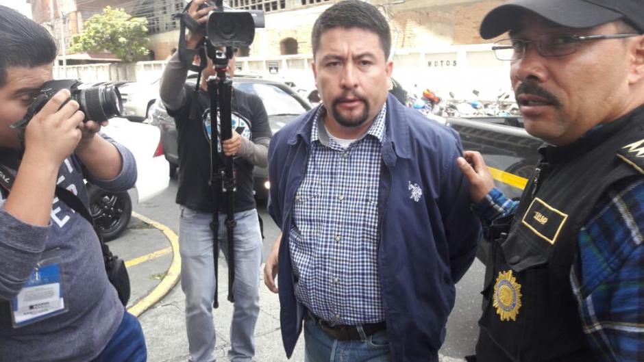 El alcalde de Santa Catarina Pinula fue capturado de nuevo. (Foto: Marcia Zavala/Soy502)