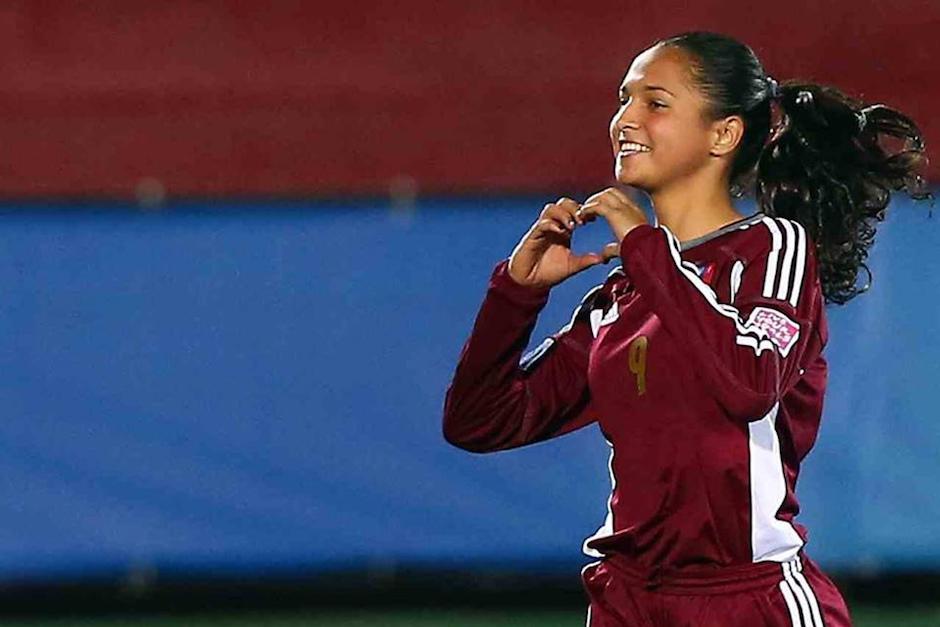 Deyna Castellanos es una promesa del f&uacute;tbol femenino en Venezuela. (Foto: staticflickr.com) 