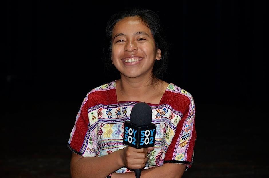 Sara Curruchich realiza la gira MatyoxKaslem. (Foto: Archivo/Soy502) 