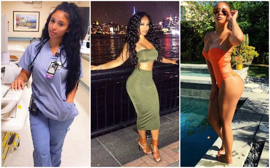 Kaicyre Palmers es la enfermera que ha enloquecido a miles en Instagram con sus sexys fotos. (Foto: Kaicyre Palmers)