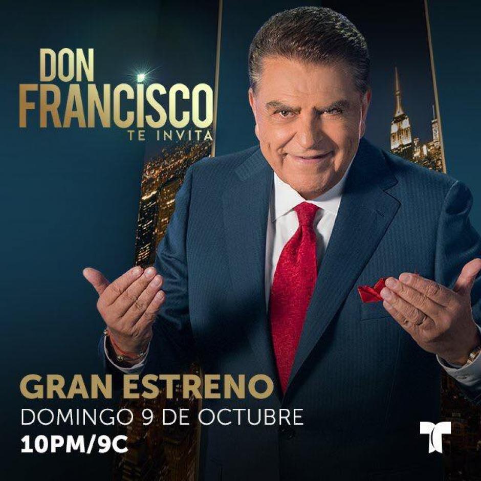 Don Francisco te invita, el nuevo programa que estrena Telemundo Soy502