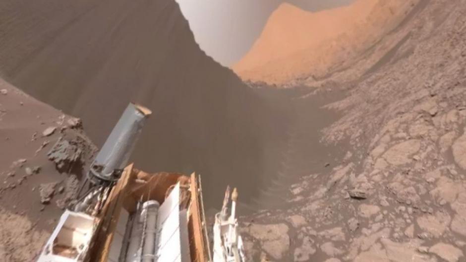 As&iacute; se ve el planeta Marte en 360 grados. (Foto: t13.cl)