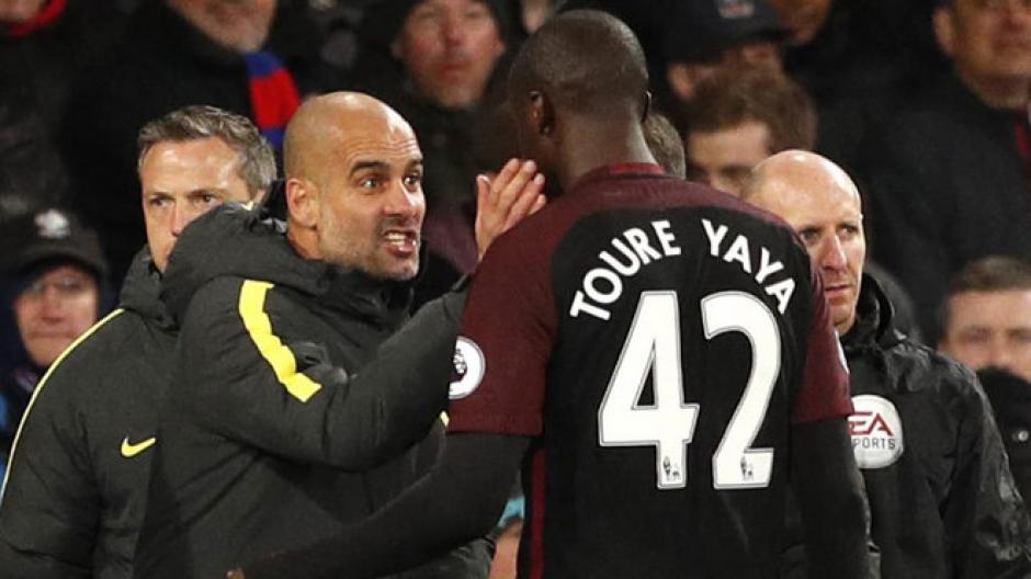 Pep Guardiola celebr&oacute; el regreso de Yay&aacute; Tour&eacute;. (Foto: Twitter)