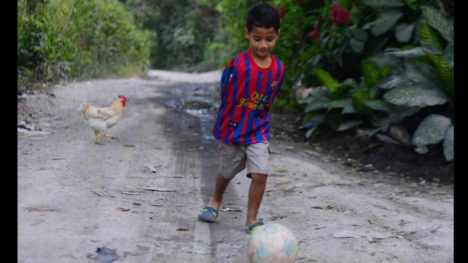 El peque&ntilde;o Andy es un prodigioso de los estudios y los deportes. (Foto: EDH Deportes)