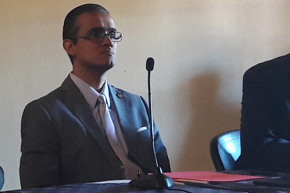 El viceministro de prevenci&oacute;n del delito del Ministerio de Gobernaci&oacute;n, Axel Romero, dio detalles sobre la c&aacute;rcel de Villa Nueva. (Foto: Javier Lainfiesta/Soy502)