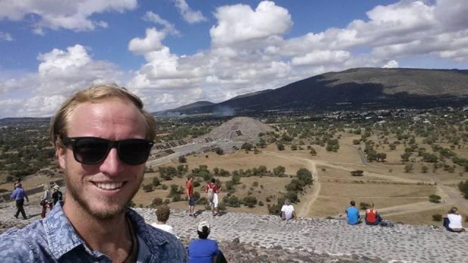 Michael Eather qued&oacute; atrapado en las aguas del R&iacute;o Cahab&oacute;n. (Foto: Michael Eather)