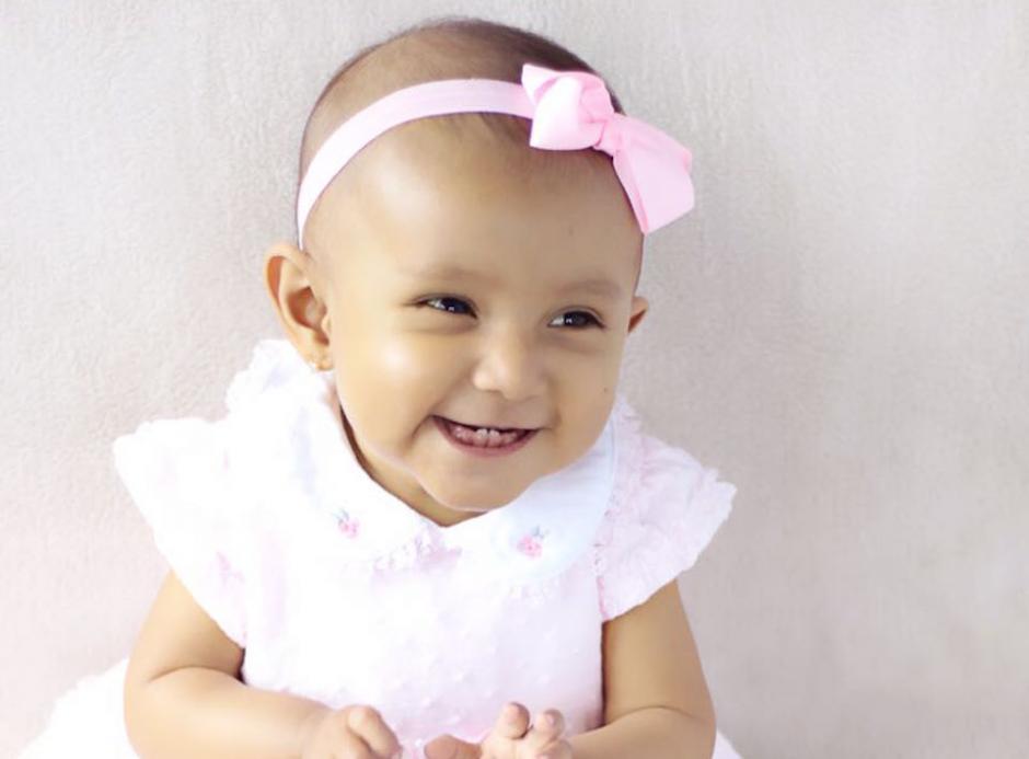 Camila Sosa tienen un a&ntilde;o con dos meses y deben realizarle con urgencia un transplante de h&iacute;gado. (Foto: cortes&iacute;a Jessica Medina)