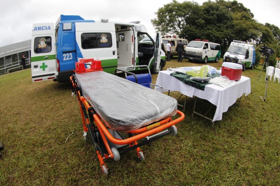 Las ambulancias estaban sobrevaloradas por m&aacute;s de medio mill&oacute;n cada una. (Foto: Archivo/Soy502)&nbsp;