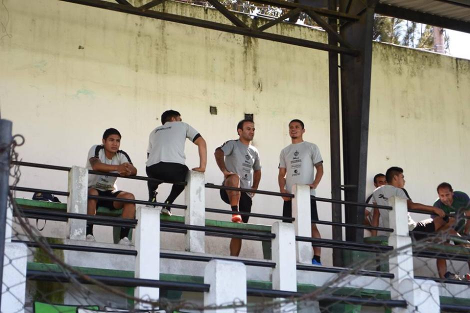 Jos&eacute; Contreras ya se entren&oacute; con Antigua GFC. (Foto: Nuestro Diario)
