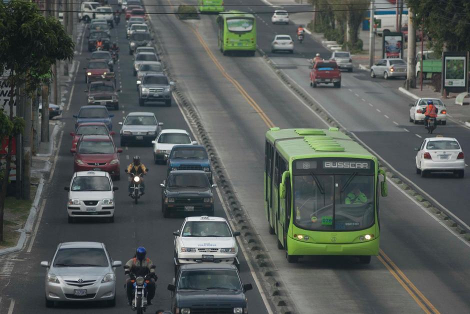 El tr&aacute;fico de Villa Nueva a la capital es uno de los m&aacute;s complicados. (Foto: Archivo/Soy502)