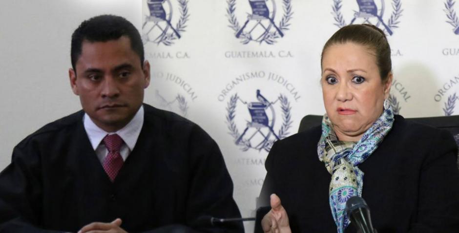 La grabación que realizó el juez Carlos Ruano en su reunión con la magistrada Blanca Stalling se filtró a la prensa. (Foto: Soy502)&nbsp;