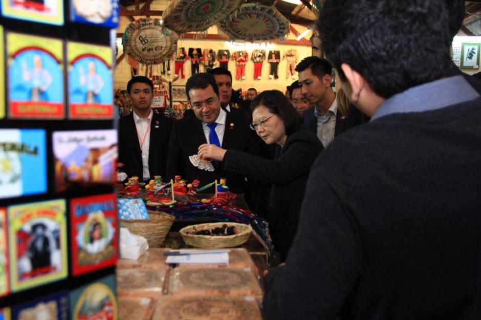 La presidenta de Taiw&aacute;n Tsai Ing-wen visit&oacute; la Antigua Guatemala. (Foto: Gobierno de Guatemala)  