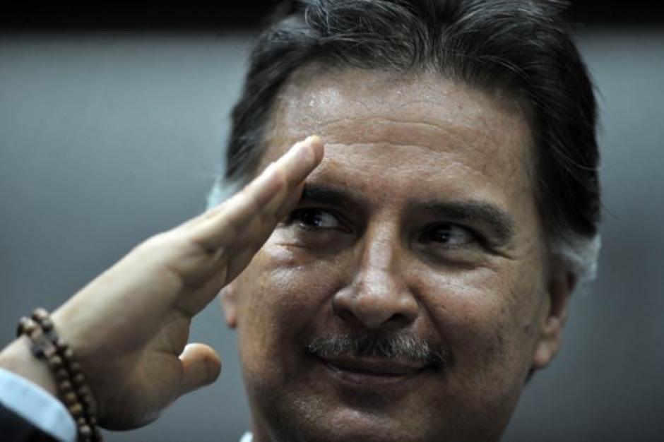 En mayo de 2011 un tribunal en Guatemala absolvi&oacute; a portillo de los delitos de peculado. (Foto AFP)