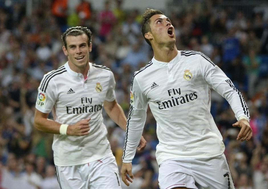 Cristiano Ronaldo en cuatro ocasiones, y Gareth Bale con un tanto, fueron los anotadores del 5-1 del Real Madrid sobre el Elche. (Foto: AFP)
