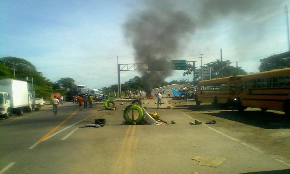 La manifestaciones de profesores en territorio mexicano afecta a Guatemala. (Foto: CIG)