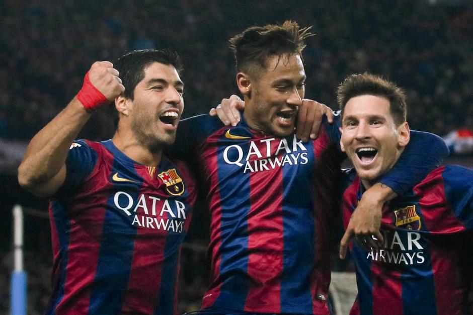 Entre Messi, Su&aacute;rez y Neymar han anotado 121 goles de los 150 del Barcelona. (Foto: FC Barcelona)