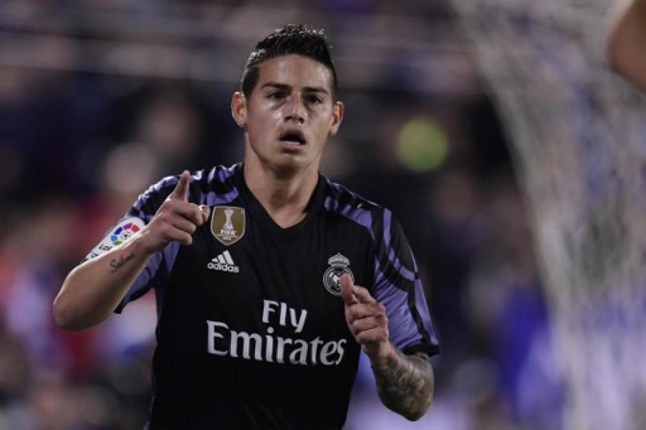 James Rodr&iacute;guez abri&oacute; la ruta del triunfo sobre el Legan&eacute;s.  (Foto: AFP)