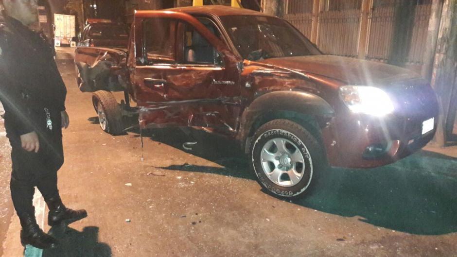 Un hombre fue detenido en la zona 2 capitalina por supuestamente robar un carro. (Foto: PNC)