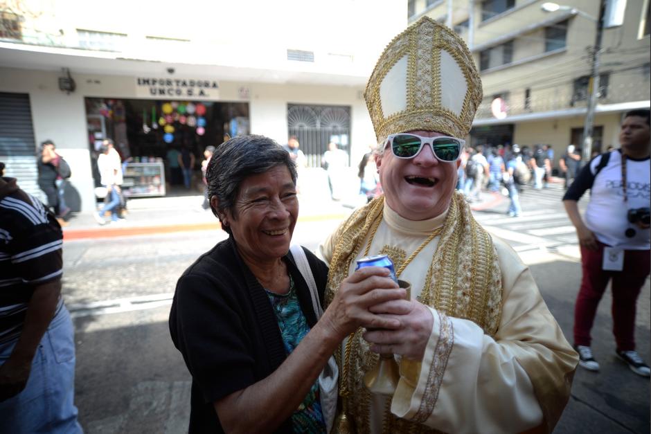 El desfile de la Huelga de Dolores se desarroll&oacute; en zona 1. (Foto: Wilder L&oacute;pez/Soy502)