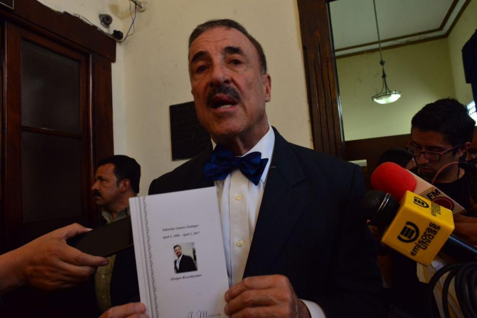 El diputado no pudo viajar al funeral de su hijo por no tener visa. (Foto: Jes&uacute;s Alfonso/Soy502)