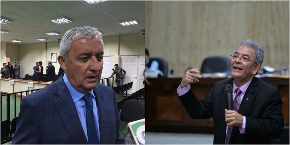 El expresidente Otto Pérez Molina pretende que el juez Miguel Ángel Gálvez sea separado del caso La Línea. (Foto: Soy502)&nbsp;