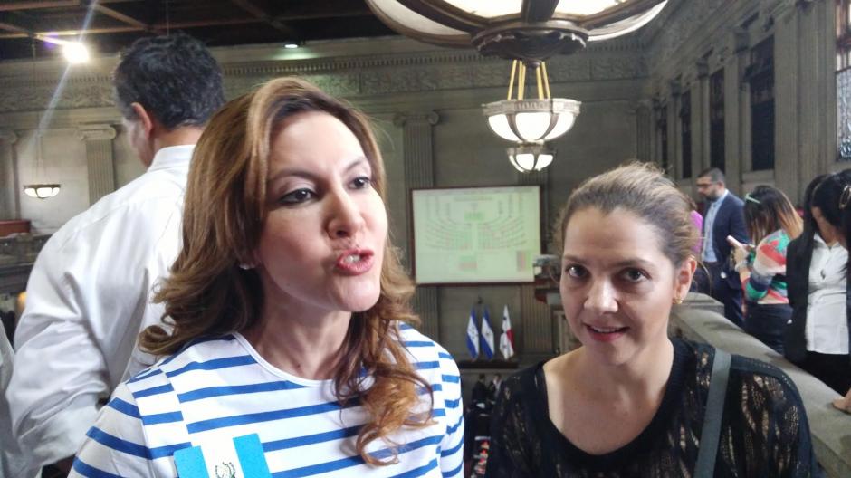 Zury Ríos se opone a la creación del Consejo Nacional de Justicia. (Foto: José Miguel Castañeda/Soy502)