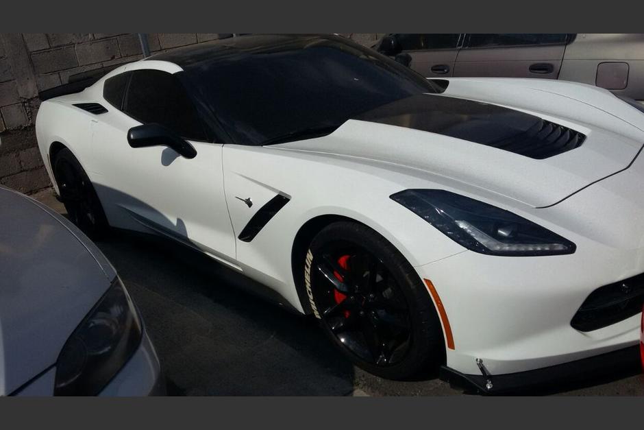 Un&nbsp;Corvette C7 paso a manos del Estado. (Foto: Ministerio Público)