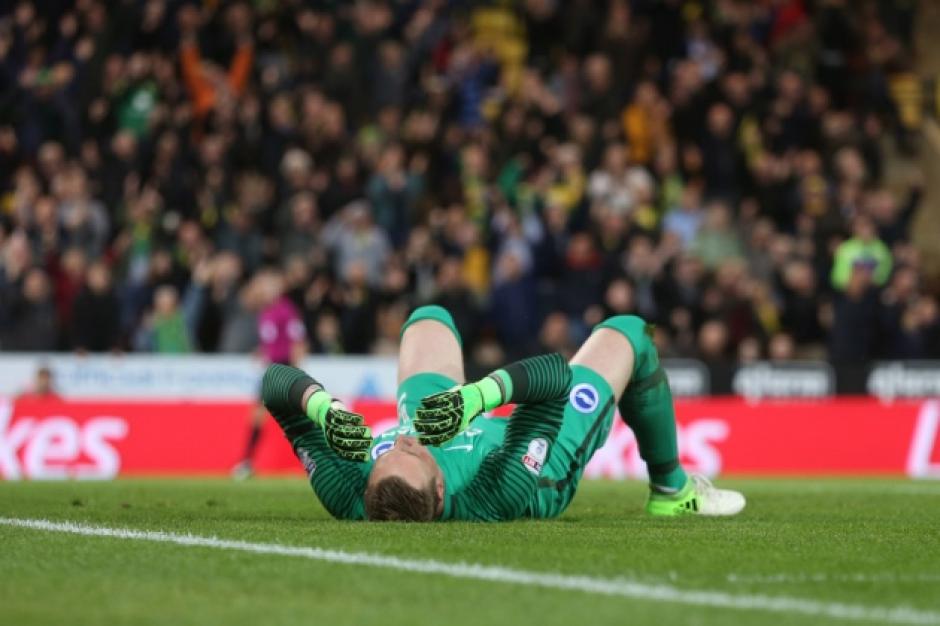 David Stockdale termin&oacute; el partido frente al Norwich City con dos autogoles. (Foto: Eastern Daily Press)