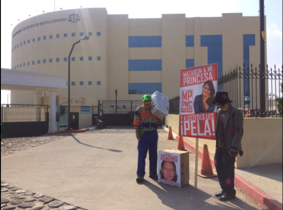 El novio de Vilma Gabriela Barrios pide justicia por el asesinato. (Foto: Shirlie Rodríguez/Stereo100) 