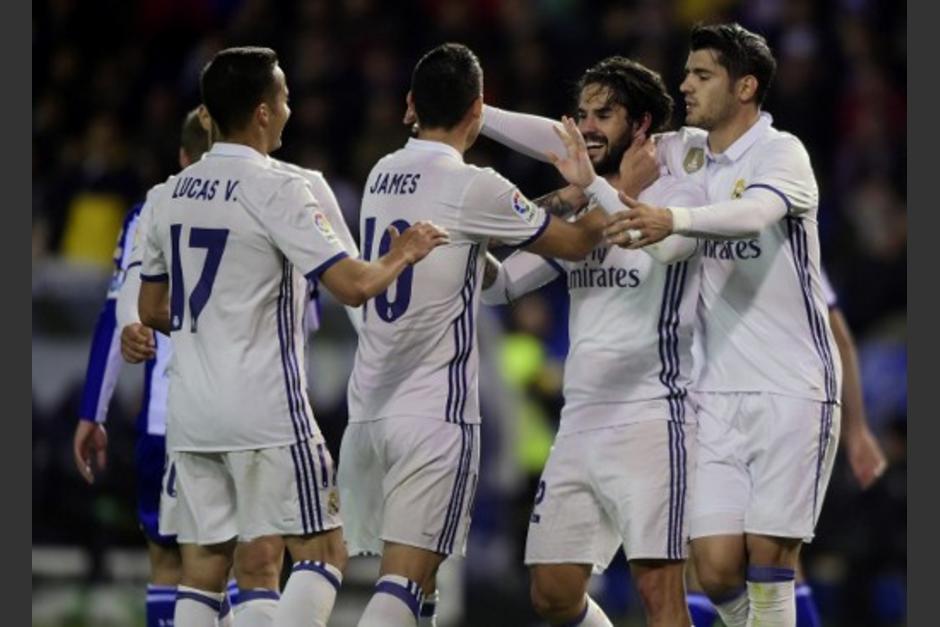 El Real Madrid sigue firme en la pelea por el t&iacute;tulo de La Liga. (Foto: Miguel Riopa/AFP)
