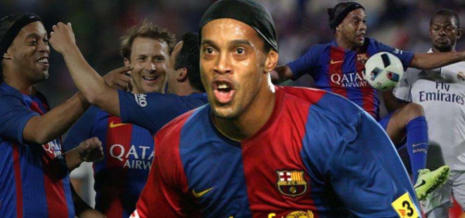 Ronalndinho est&aacute; mejor que nunca en lo futbol&iacute;stico. (Foto: Twitter)