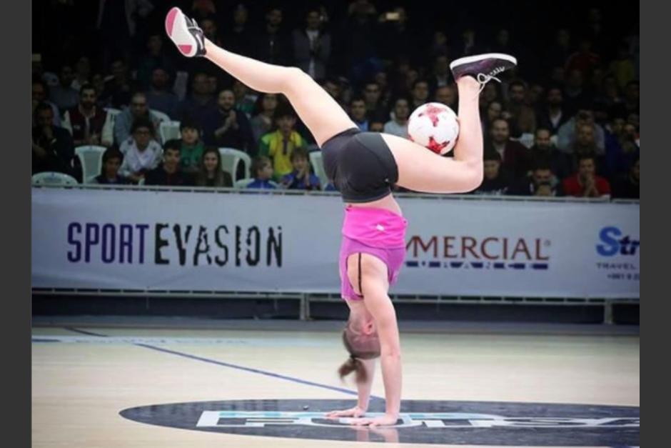 Melody Donchet deja sorprendidos a todos con sus habilidades. (Instagram Melody Donchet)