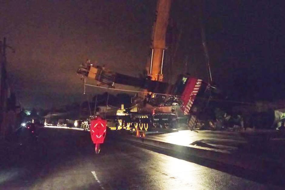 El accidente se report&oacute; el martes. (Foto: Muniguate)&nbsp;