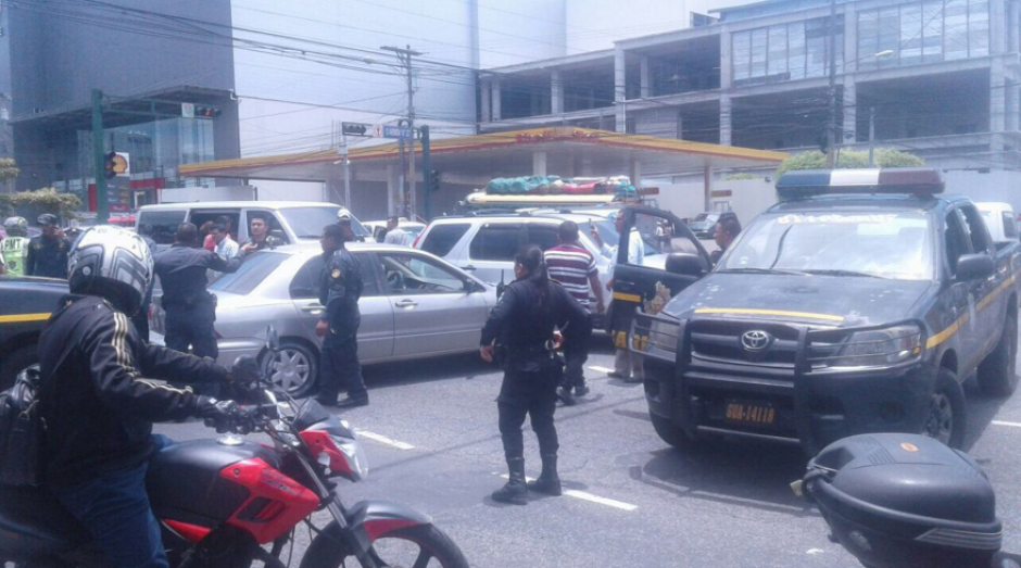 La persecuci&oacute;n empez&oacute; en un sector de la zona 11. (Foto: Am&iacute;lcar Montejo/PMT)&nbsp;