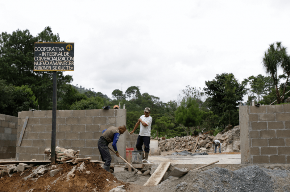 La cooperativa "Nuevo Amanecer" está en Carchá. (Foto: Alejandro Balán/Soy502) 