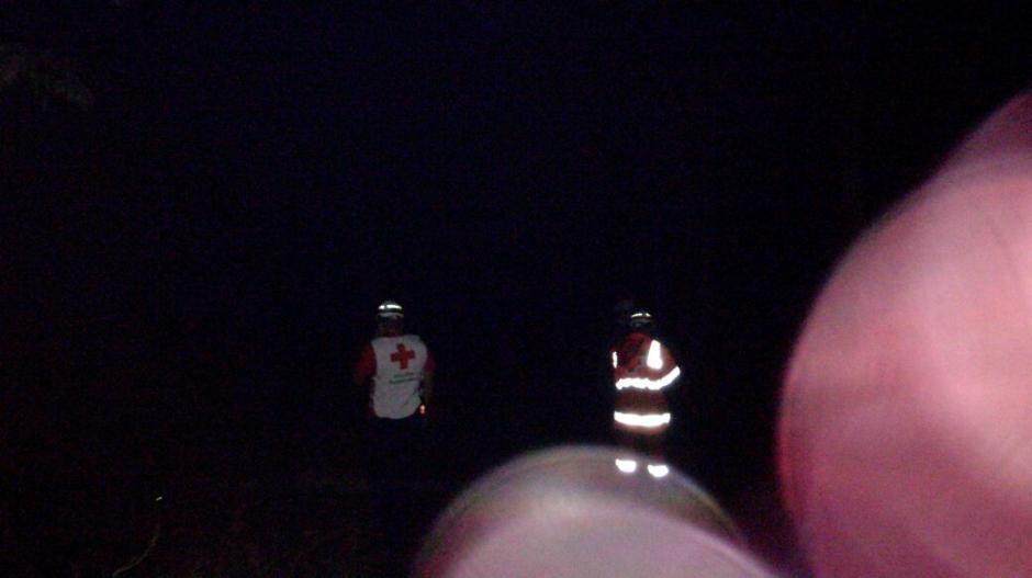 Descartan ca&iacute;da de avioneta en un sector del municipio de Fraijanes. (Foto: Cruz Roja Guatemala)