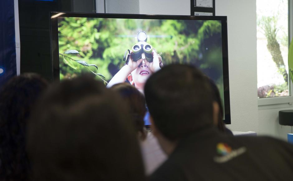 Es la nueva televisi&oacute;n y el futuro digital que ofrece una experiencia en alta definici&oacute;n. (Foto: V&iacute;ctor Xiloj/Soy502) 