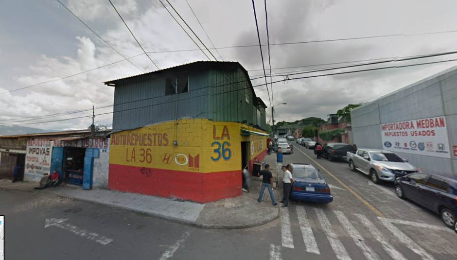 En este lugar manten&iacute;an el veh&iacute;culo robado. (Foto: Google Street View)