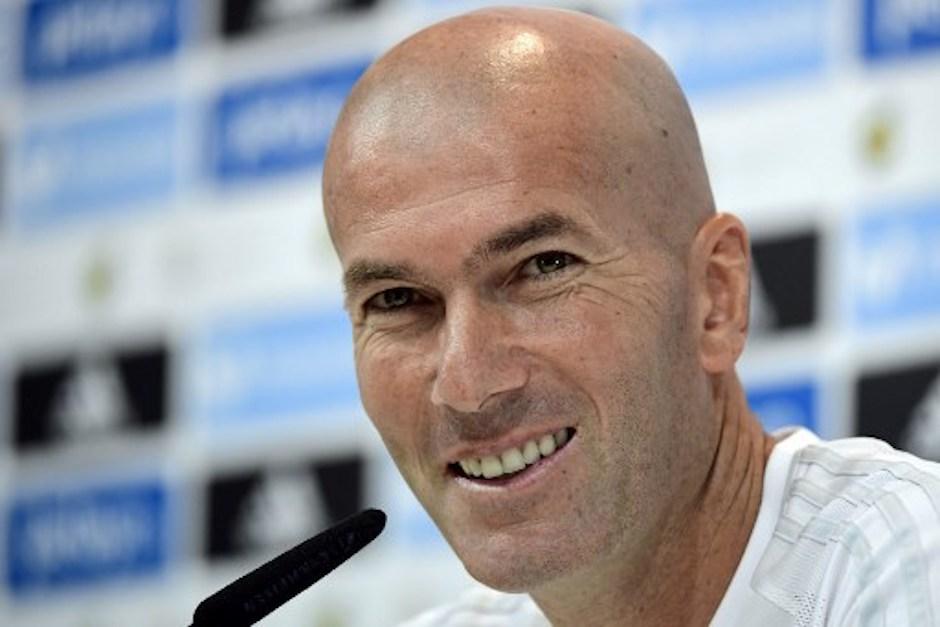 Zidane en la conferencia previo al partido de ida por la Supercopa de Espa&ntilde;a que disputar&aacute;n el Real Madrid y el FC Barcelona este domingo 13 de agosto. (Foto: AFP)