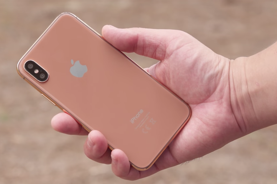 El nuevo color desplazara al oro rosa en el nuevo dispositivo de Apple. (Imagen: captura de pantalla)