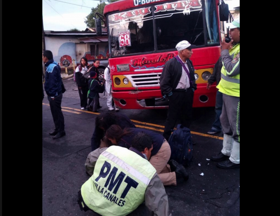Un agente de la PMT de Villa Canales fue atropellado. (Foto: captura Facebook)&nbsp;