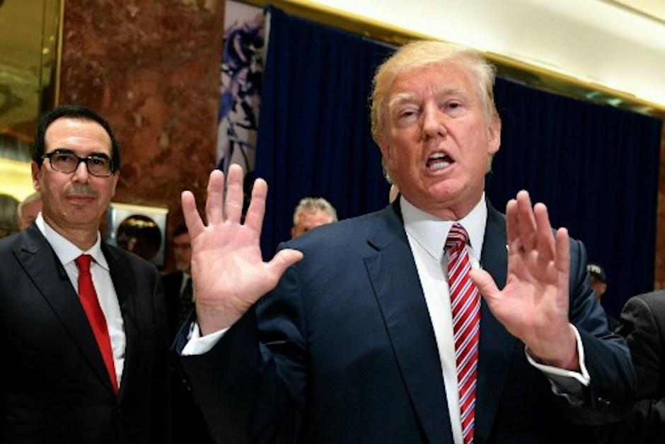 El mandatario estadounidense hizo la acusación por medio de Twitter. (Foto: AFP).