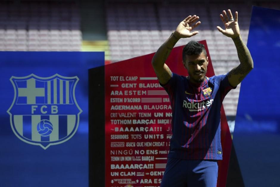 El brasile&ntilde;o deber&aacute; esperar a que su pase internacional llegue a Barcelona para debutar con el club catal&aacute;n. (Foto: AFP)